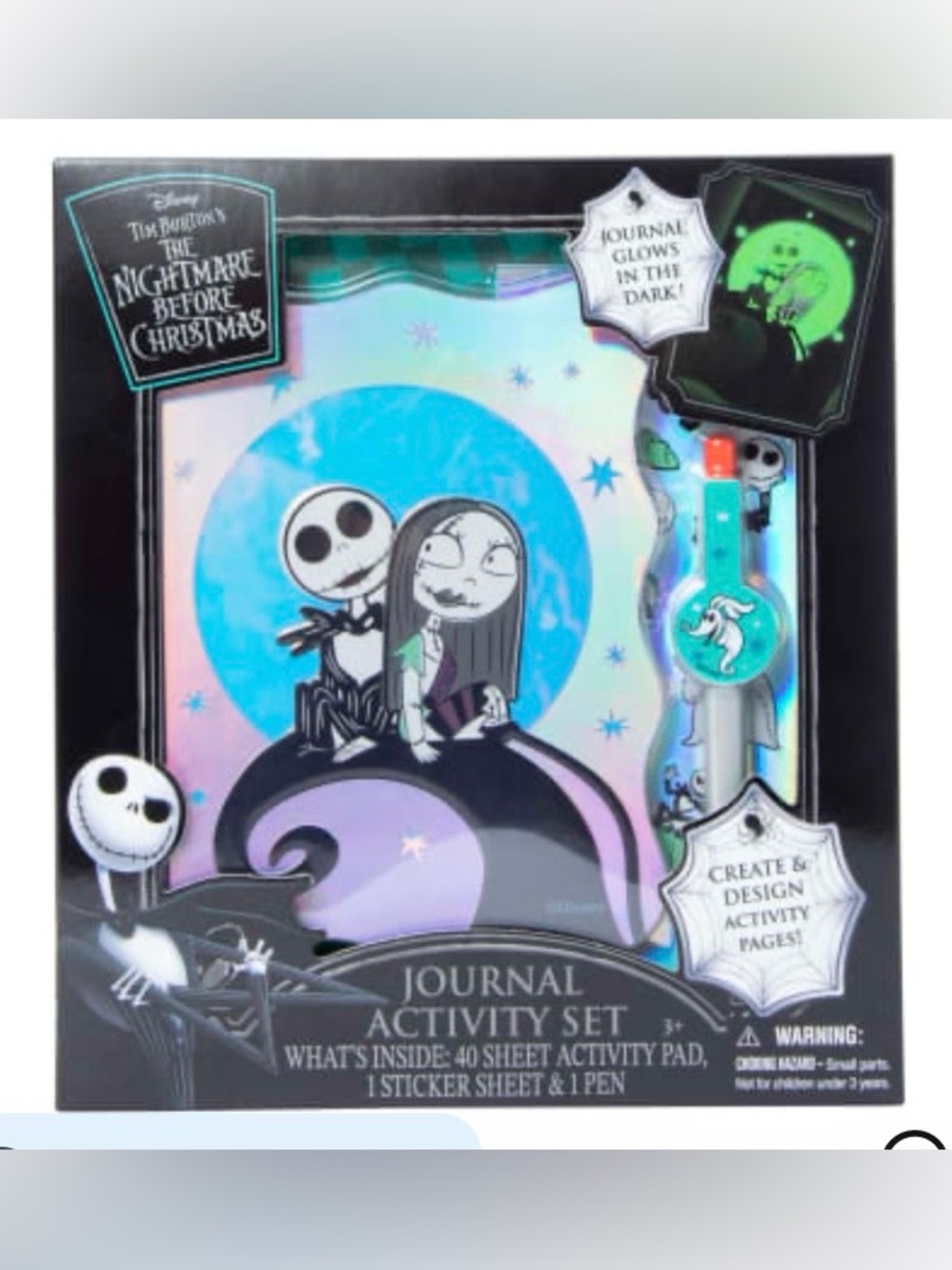 Disney Tim Burton's The Nightmare Before Christmas Journal Set